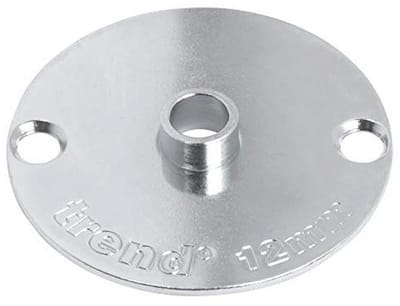 Stalen geleidebus 12 mm voor sjabloonroutering - Euro Style Compatibel
