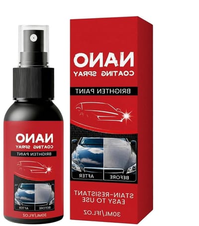 Nano Coating Spray - Lakbescherming - Auto Onderhoud - Transparante Glansherstel - 30 ml - Transparant