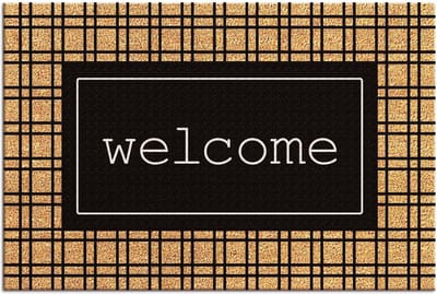 MD Entree - Deurmat - Kokosmat - Finesse - Wire Welcome - 40 x 60 cm