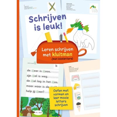 Schrijven Is Leuk - Leren Schrijven Met Kluitman - Anne Blokker