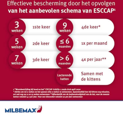 Milbemax - grote kat - 16 tabletten