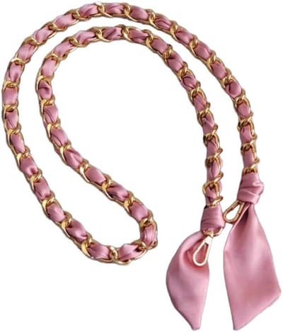 120cm Pocket Chain voor Schoudertas, DIY Flat Chain Strap, Vervangende Draagriem, Geschikt voor Avondtassen en Portemonnees