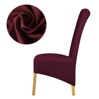 1 Stuk Xl Maat Goedkope Stoelhoes Big Size Lange Rug Europa Stijl Stoelhoezen Voor Restaurant Hotel Party thuis Banket 1 Piece