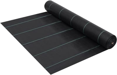 Onkruid Wortelmat - Bodemdoek Tuin - Onkruid Vrij Houden - Water Doorlatend - 1x200 m - Zwart
