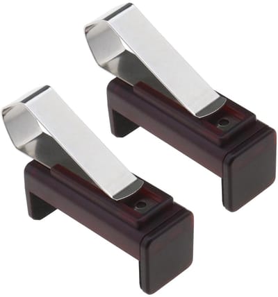 Dailygoods- Garage Deur Opener Clip Verstelbaar 4.5-6.6cm - 2x Afstandsbediening Houder - ABS/Roestvrij Staal - Duurzaam - Eenvoudig te Installeren - Geschikt voor Zonneklep - Afstandsbedieninghouder