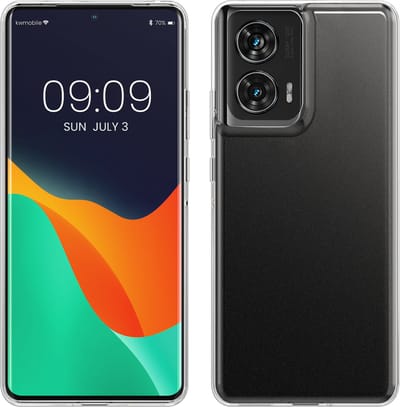 kwmobile telefoonhoesje geschikt voor Motorola Edge 50 Fusion - Hoesje voor smartphone - Back cover