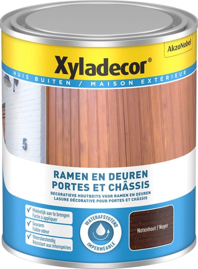 Xyladecor - Ramen & Deuren - Notenhout - 0,75 L