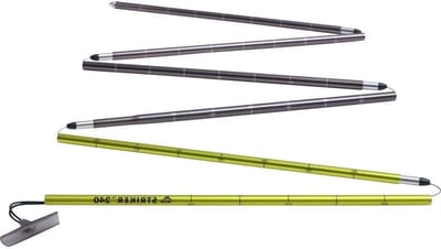 Meetlat - Meetinstrument - Precisie Meten - Compact Ontwerp - 24 cm - Zilver