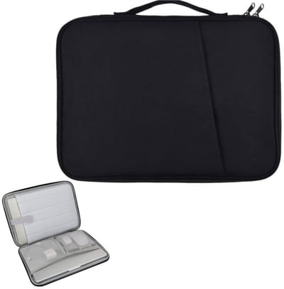 1 stuk - Tablet draagtas - Tablet opbergtas - Universele Bescherm Hoes - Draagbaar - Duurzaam - Slijtvast - Waterbestendig - Zwart- 29*2*23cm - Compatibel met iPad / Tablet / E-reader tot 11 Inch