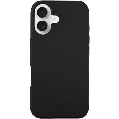 xoxo Wildhearts Shockproof Silicone Case Black - geschikt voor iPhone 17 - Backcover hoes - Zwart Siliconen - Optimale bescherming - Verhoogde camera rand - Zwart