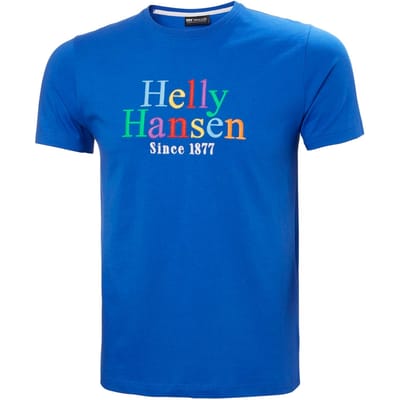 Helly Hansen Core Graphic T-Shirt Heren – Zacht, Comfortabel & Ademend - Maat S