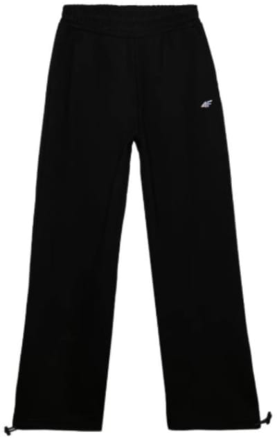 4F Dames Oversized Joggingbroek Zwart XL - Comfort & Stijlvol Design voor Alledaagse Outfits