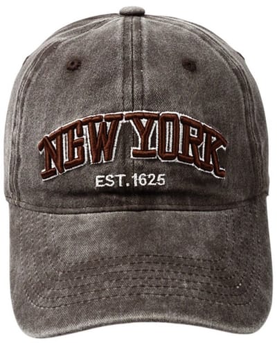 Pet - NEW YORK Bruin | Baseball Cap | 100% Katoen | 56-59 cm | Fashion Favorite