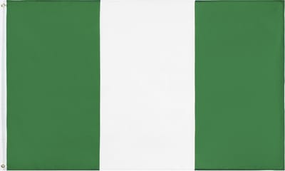 New Age Devi - Vlag Nigeria - 90 x 150 cm - Voor Voetbalfans