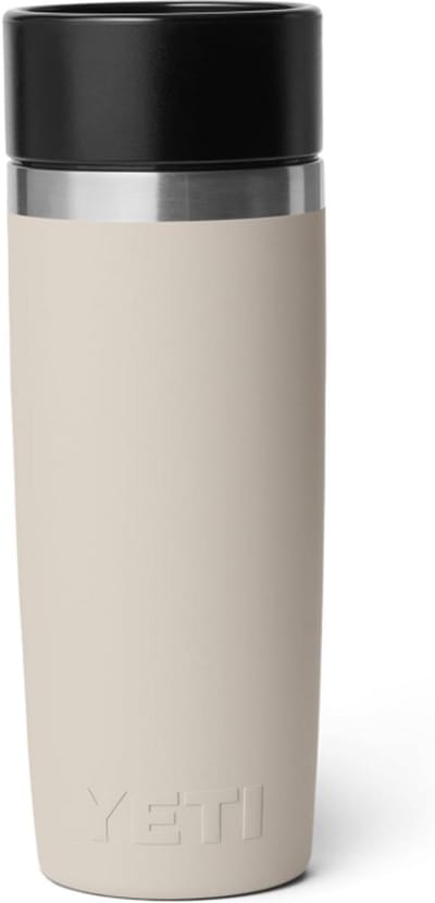 YETI Rambler 16 oz / 473 ml Travel Bottle (Cape Taupe) – RVS Thermosfles met Vacuumisolatie & Lekvrije Commuter Dop – Herbruikbare Drinkfles voor Koffie, Thee & Onderweg
