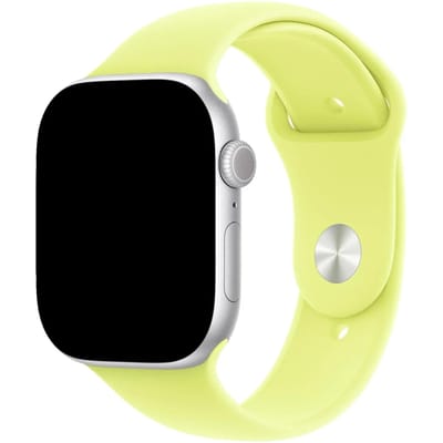 2+1 | Apple Watch Bandje Ovaro - Siliconen - Neongeel