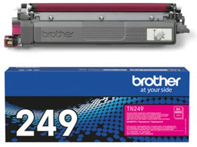 Brother TN-249M toner cartridge magenta extra hoge capaciteit (origineel)