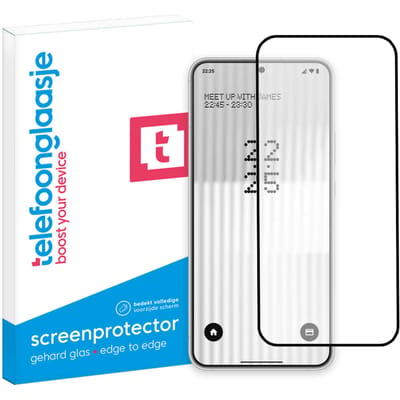 Nothing Phone (2) screenprotector gehard glas Edge to Edge