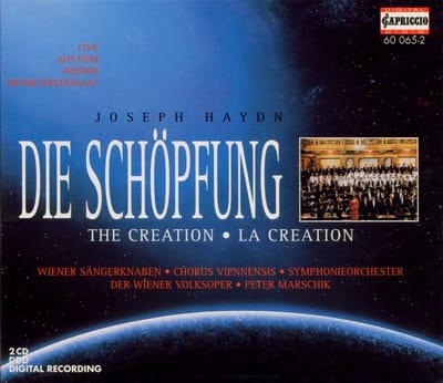 Wiener Sängerknaben, Chorus Viennensis, Peter Marschik - Haydn: The Creation (2 CD)