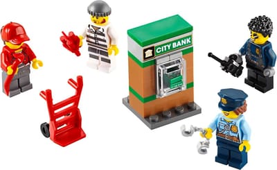 LEGO City Police MF Accessory Set 40372, Bouwpakket, 6 jaar, Kunststof, 42 stuk(s)