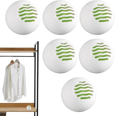 Schoenverfrisser 6 stuks - Geurbal - Schoenen opfrissen - Draagbaar ontwerp - 6 ballen - Geurloos