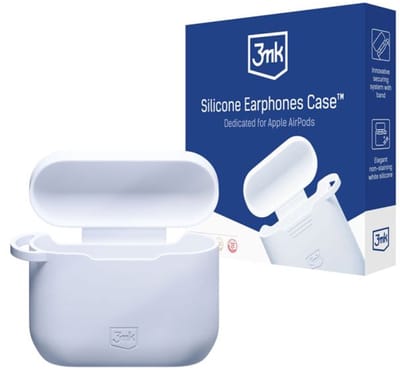 Koptelefoon case voor Apple AirPods 3e generatie - 3mk Silicone AirPods Case