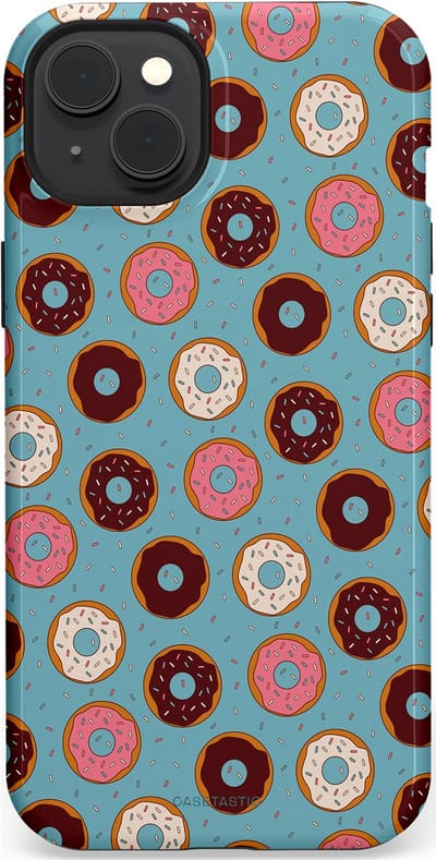 Casetastic Hoesje Geschikt voor Apple iPhone 15 Plus Magsafe - Stijlvolle Beschermende Duo-layer Case - Donut Dromen