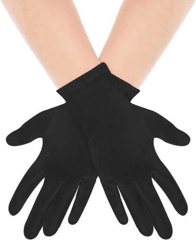 Elegante Satijnen Pols Length Opera Handschoenen voor Dames - Perfect voor Bruiloften, Dinerfeesten en Theepartijen