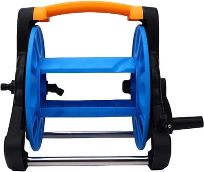 Slanghaspelwagen - Slanghouder Tuinslang - Tuinslang Opbergen - Stabiel Driehoekig Ontwerp - Tot 35 meter slang - Blauw