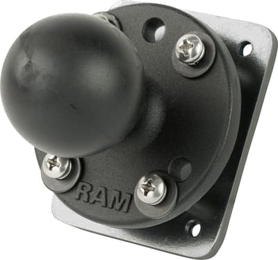 Drill-Down Dashboard C-kogelbasis met steunplaat RAM-202-225-2U