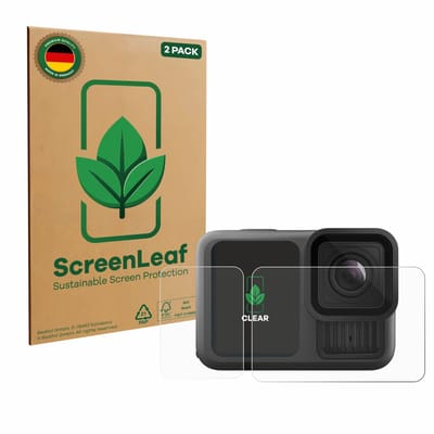 2 Stuks Screenprotector voor GoPro Hero 13 Black Creator Edition - Hoogwaardige Beschermfolie transparant