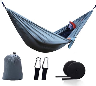 Hangmat Schommel - Nylon Zetel - Buiten Ontspannen - Hoge Draagkracht - 200kg - Kleur 4