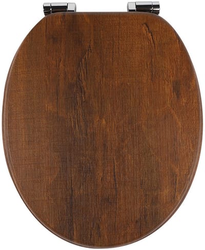 Toiletzitting met Automatische Daalfunctie MDF Hout Core Hoge Kwaliteit en Betaalbare Prijs Ideale Toiletzitting voor Comfort en Stijl Sanitair accessoires met Genot en Functionaliteit