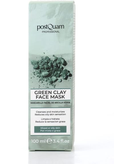 POSTQUAM SKIN CARE GROENE KLEI MASKER