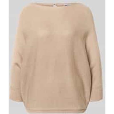 Gebreide pullover met 3/4-mouw
