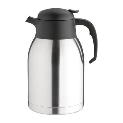 2L Thermoskan / Isoleerkan Olympia - RVS - 2 liter - Dubbelwandig