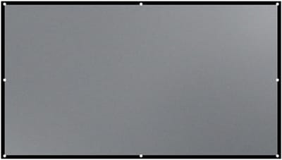 Projectiescherm Vouwbaar - Film Scherm - Thuisbioscoop Creëren - Lichtgewicht Draagbaar - 60 Inch - Grijs