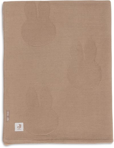 Jollein Baby Deken Ledikant - 100x150cm - Miffy - Biscuit/Velvet