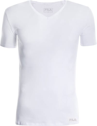 Fila - Undershirt V-Neck - V-Hals Shirt - S - Wit