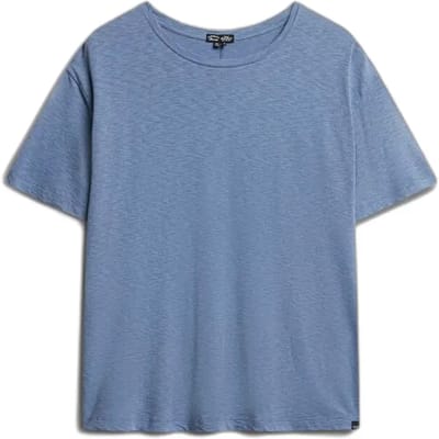 Superdry - Studios T-shirt met verlaagde schouders - Dames - T-shirts