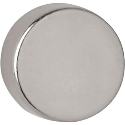 Neodymium magneet, Ø 8x3 mm, 1,5 kg, 10 pcs, blister