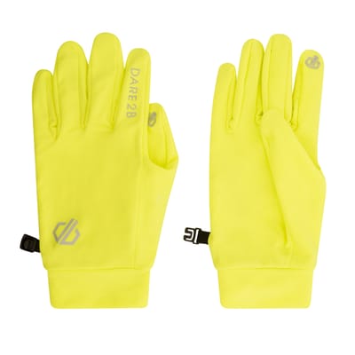 Dare 2B Unisex Cogent II fietshandschoenen voor volwassenen (Fluorescerend Geel)