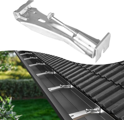 25 Stuks Aluminium Verborgen Goot Hangers voor 6 Inch K-Stijl Goten