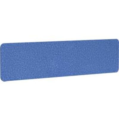 Akoestische tafelafscheiding AKUSTIX Vario, geluidsabsorptieklasse B, dikte 18 mm, zonder klemmen, B 1600 x H 400 mm, PET-vilt, blauw