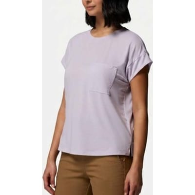 Columbia Daniela Falls™ T-shirt Met Korte Mouwen Paars S Vrouw