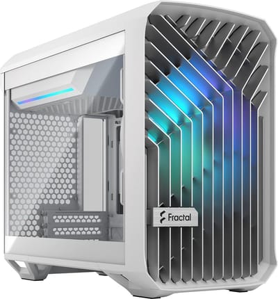 Compacte PC Behuizing met Maximale Luchtkoeling en RGB Verlichting