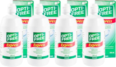 OPTI-FREE® Express® alles-in-één lenzenvloeistof | 4x 355ml voordeelpakket