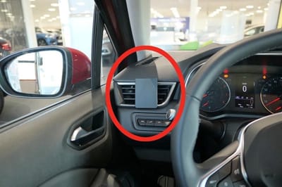 Brodit ProClip houder geschikt voor Renault Clio V 2020 - Mitsubishi Colt 2023 - Left mount