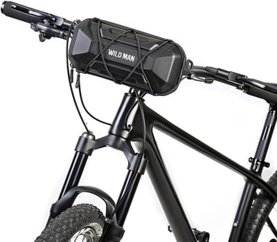 Waterdichte Fietstas voor Stuur en Topbuis met 4-Kleurige Elastische Straps