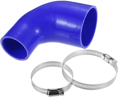 Dailygoods - Siliconen Slangkoppeling - 51mm 2" ID - Hoge Temperatuur Tolerantie - Blauw - Turbo Inlaat - Geschikt voor Intercooler - Auto
